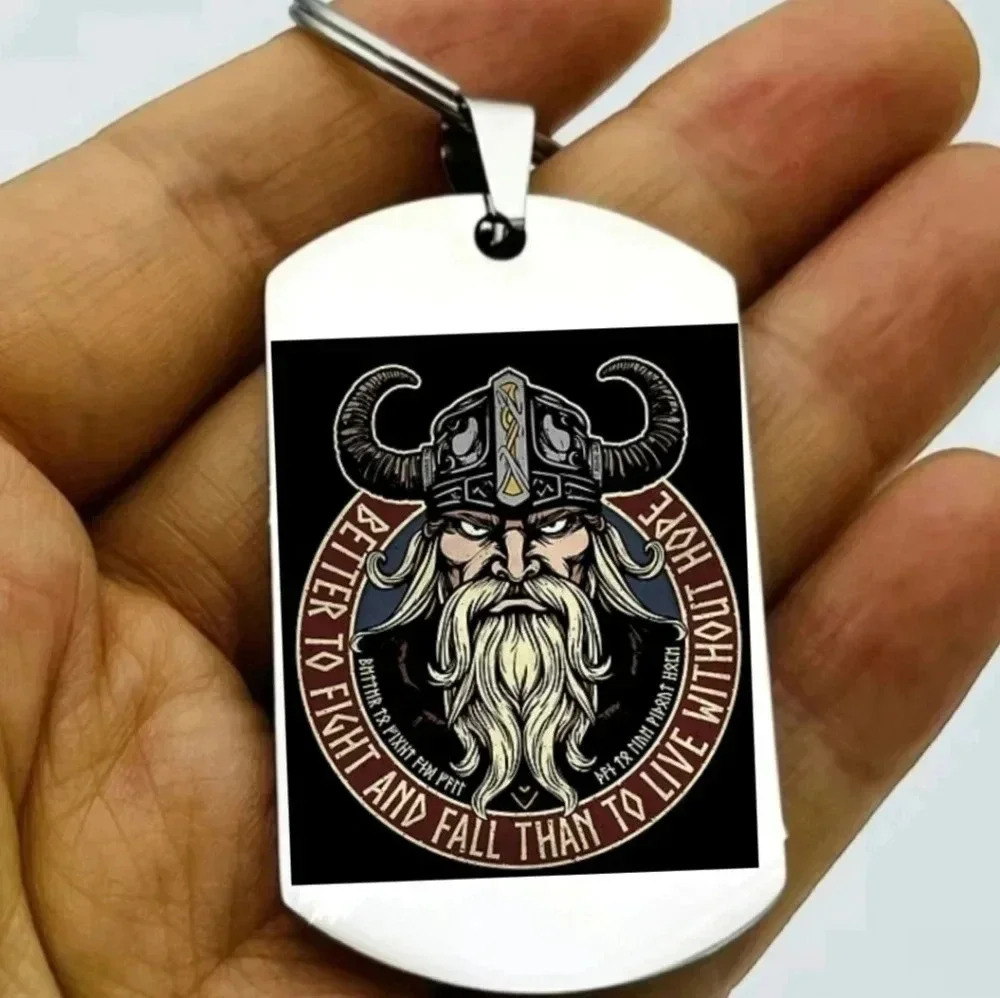 Viking Odin Hot Art Keychain